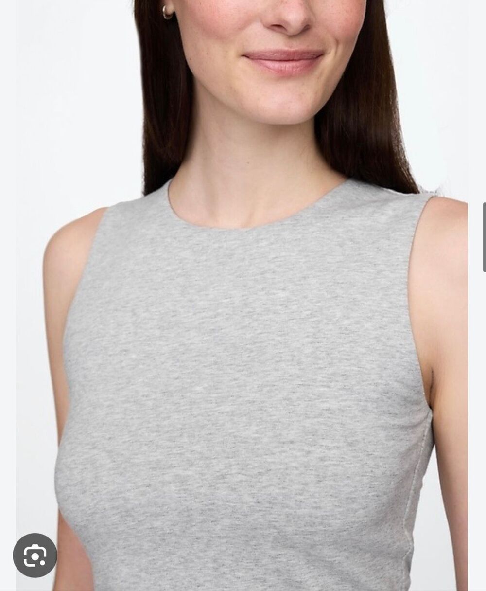 Gap closeknit grey tank jersey size large